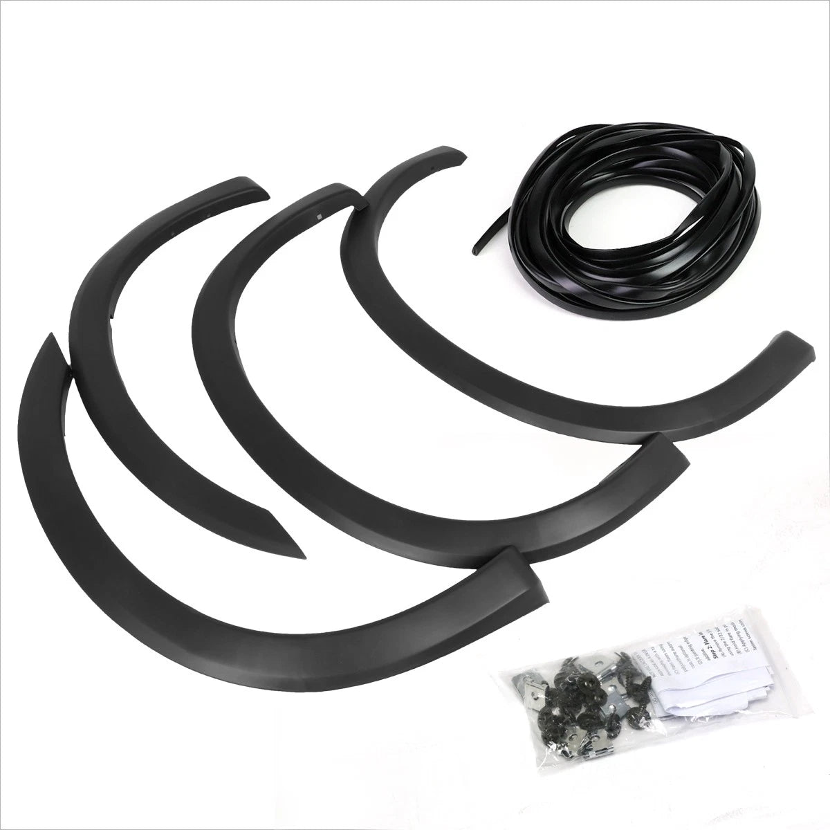 Set of 4 Factory Style Wheel Fender Flares for Ford F250/F350 (1999–2004)