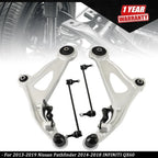 Control Arm with Ball Joint and Sway Bar Link for Nissan Pathfinder (2013–2019)