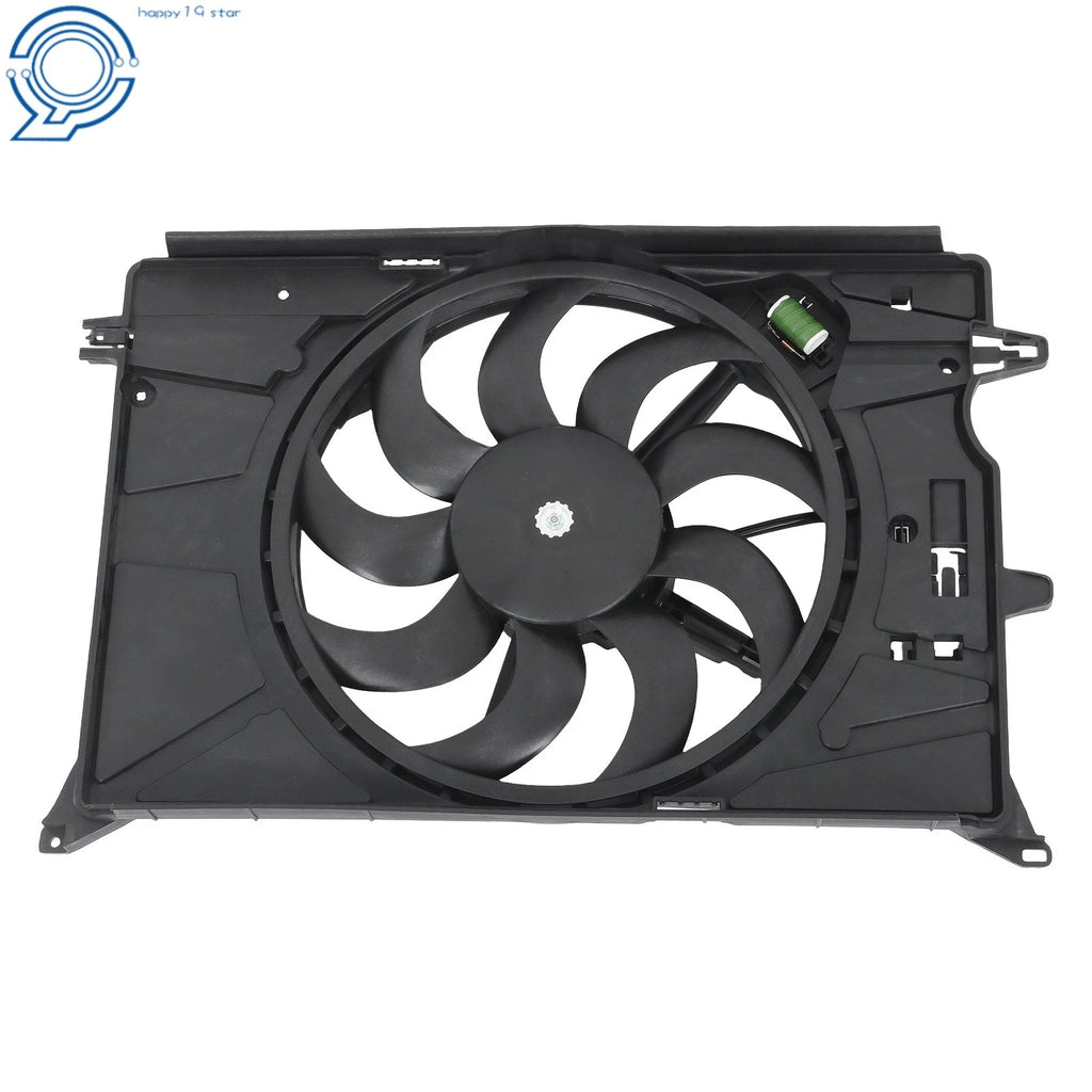 Radiator Cooling Fan Assembly for Jeep Renegade, FIAT 500X (2015–2018)