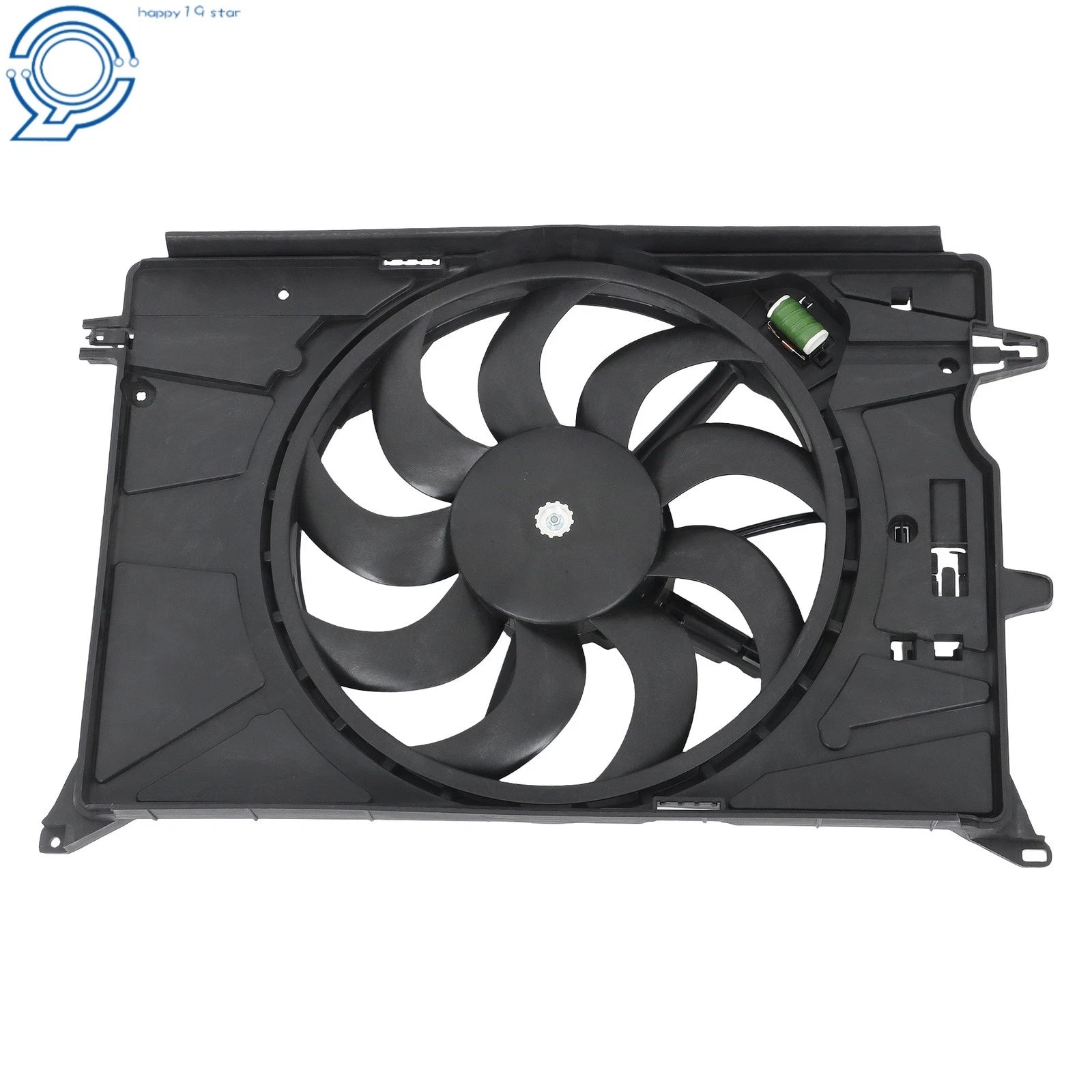 Radiator Cooling Fan Assembly for Jeep Renegade, FIAT 500X (2015–2018)