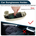 Sunglasses Case for Volkswagen Teramont (2017–2023) Eyeglasses Holder Beige