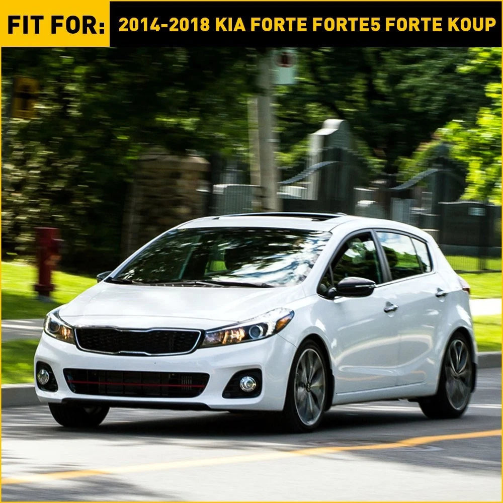 Set of 2 Front Bumper Retainer Brackets for Kia Forte (2014–2018)