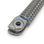 Silver Front Footrest Pegs for Yamaha YZF R6 YZF600 R6 (1999–2020)