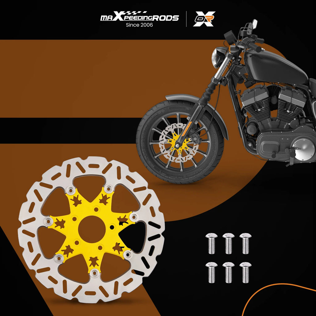 11.8" Floating Front Brake Rotor Disc for Harley-Davidson Dyna (2006-2017)