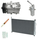AC Compressor Kit With Condenser for Ford Focus 2.3L (2004–2007)