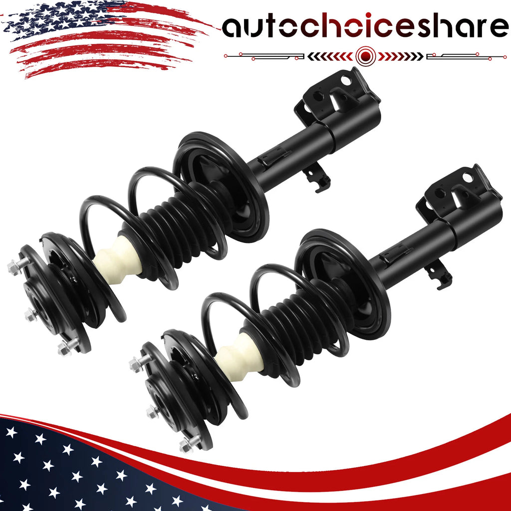 Front Shocks Struts & Coil Spring Mount Assembly for Toyota Corolla (2009–2013)