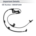 ABS Wheel Speed Sensor No. 59830F2300 for Hyundai Elantra (2017–2020)