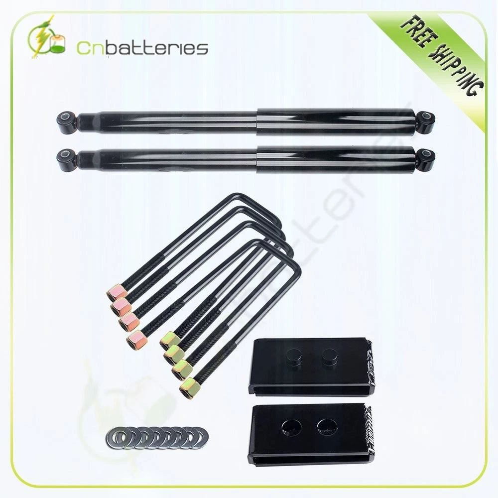 1" Rear Leveling Lift Kit & Shocks for Ford F-150 (2009–2012)