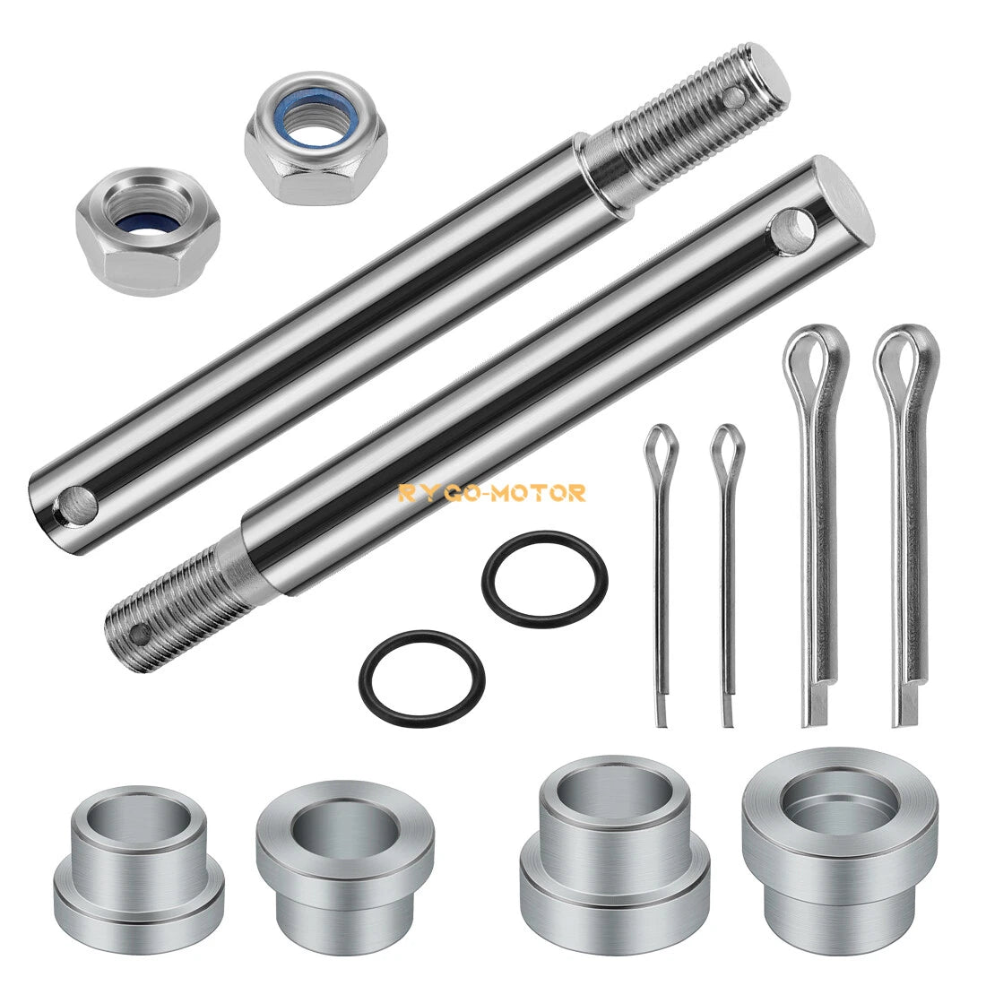 King Pin & Upper Lower Bushings Kit for Yamaha G1 G3 Golf Cart (1982–1987)