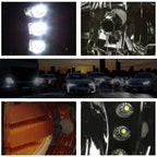 LED DRL Headlight/Lamp for Dodge Ram 1500-3500 (1994–2002) Smoked Housing Amber Corner
