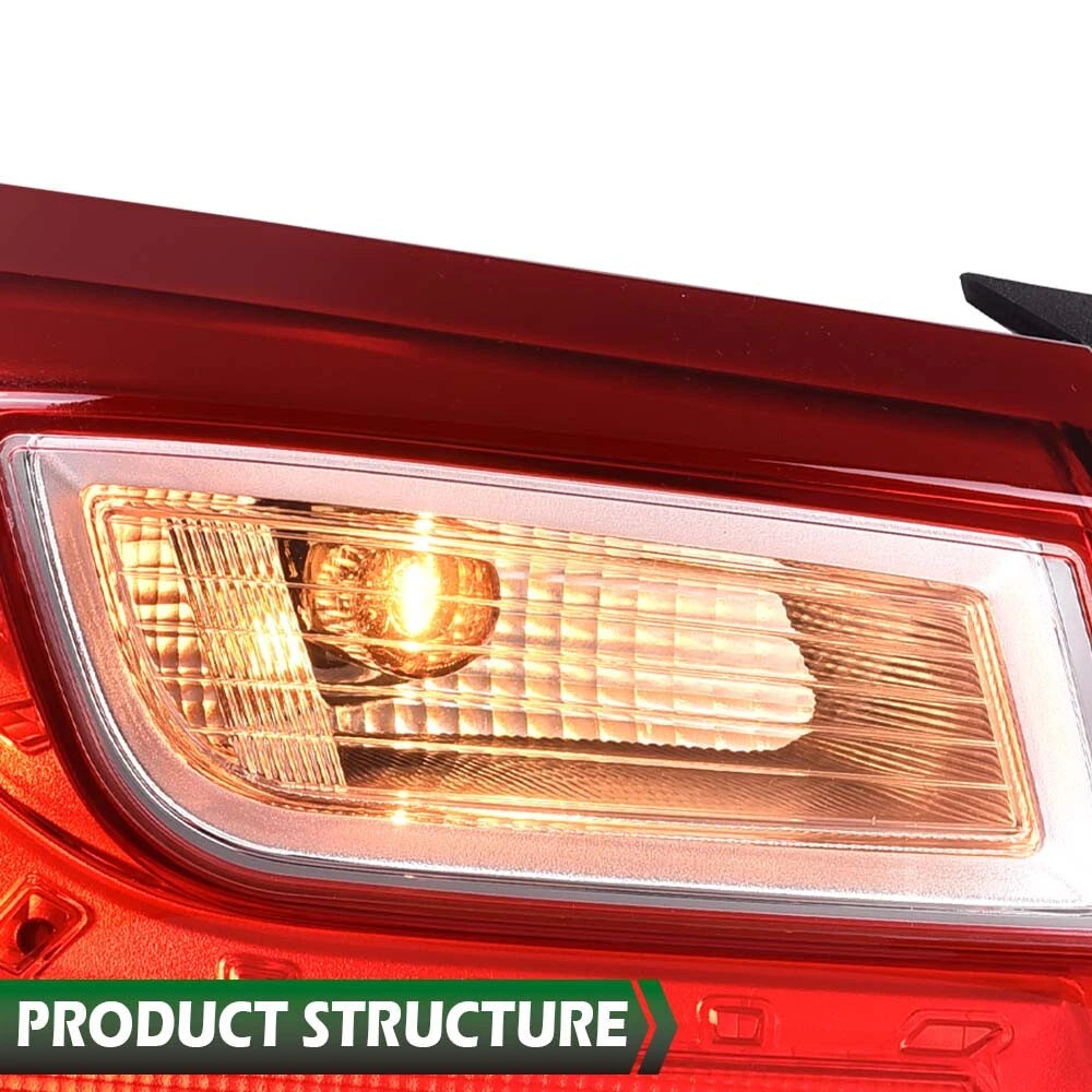 Left Driver Side Tail Light for Chevy Malibu (2016–2022)