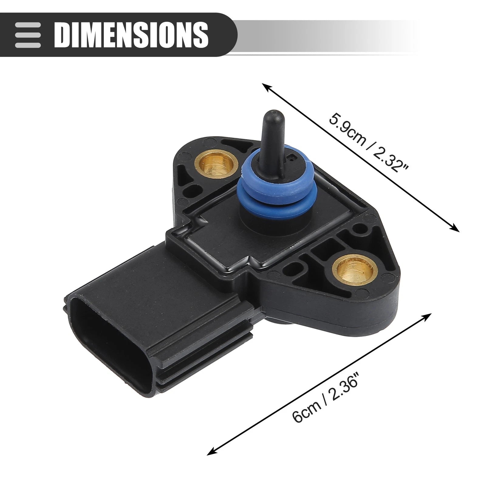 Fuel Injection Pressure Sensor for Ford Expedition (2005–2008)