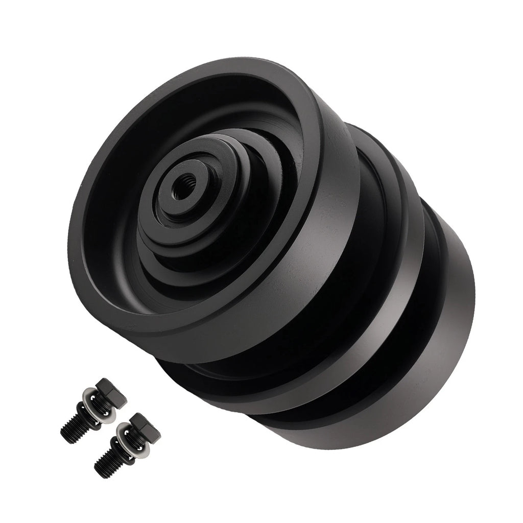 Steel Bottom Roller for Bobcat T550 T590 T595 T630 T650 (2012–2023) 7228629 Black
