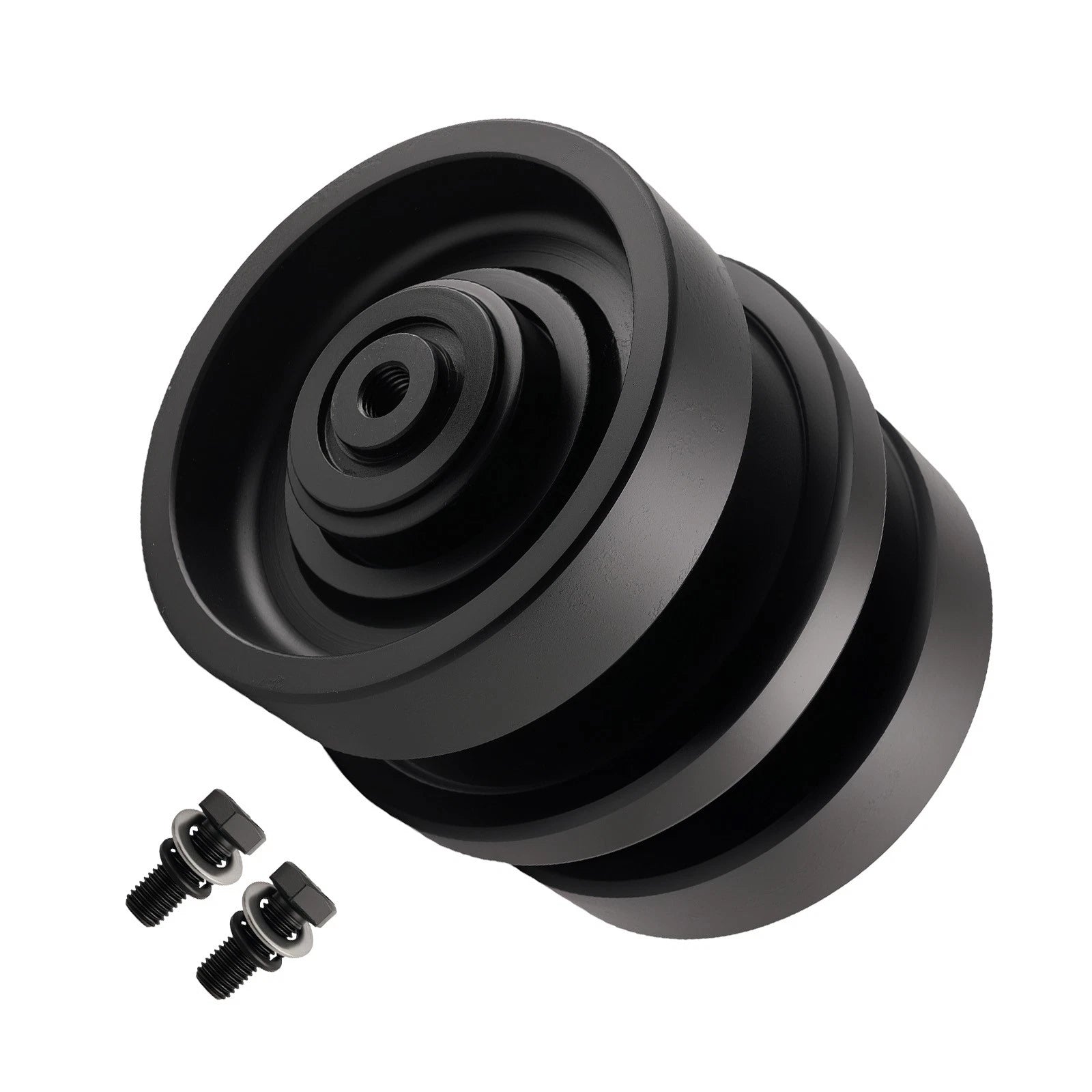 Steel Bottom Roller for Bobcat T550 T590 T595 T630 T650 (2012–2023) 7228629 Black