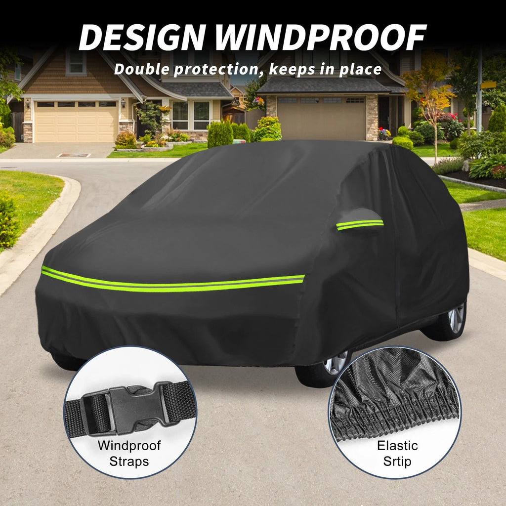 Waterproof Car Cover 221D-PU for Hyundai i20 II/III (2014–2021)