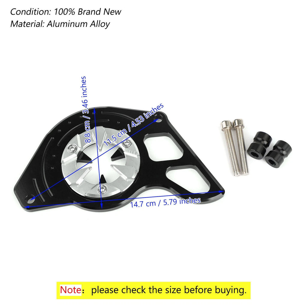 Front Sprocket Chain Guard Cover for Honda MSX125 (2013–2015) Silver