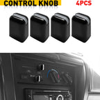 Set of 4 AC Heater Knobs for Toyota Pickup 4Runner Land Cruiser Tacoma