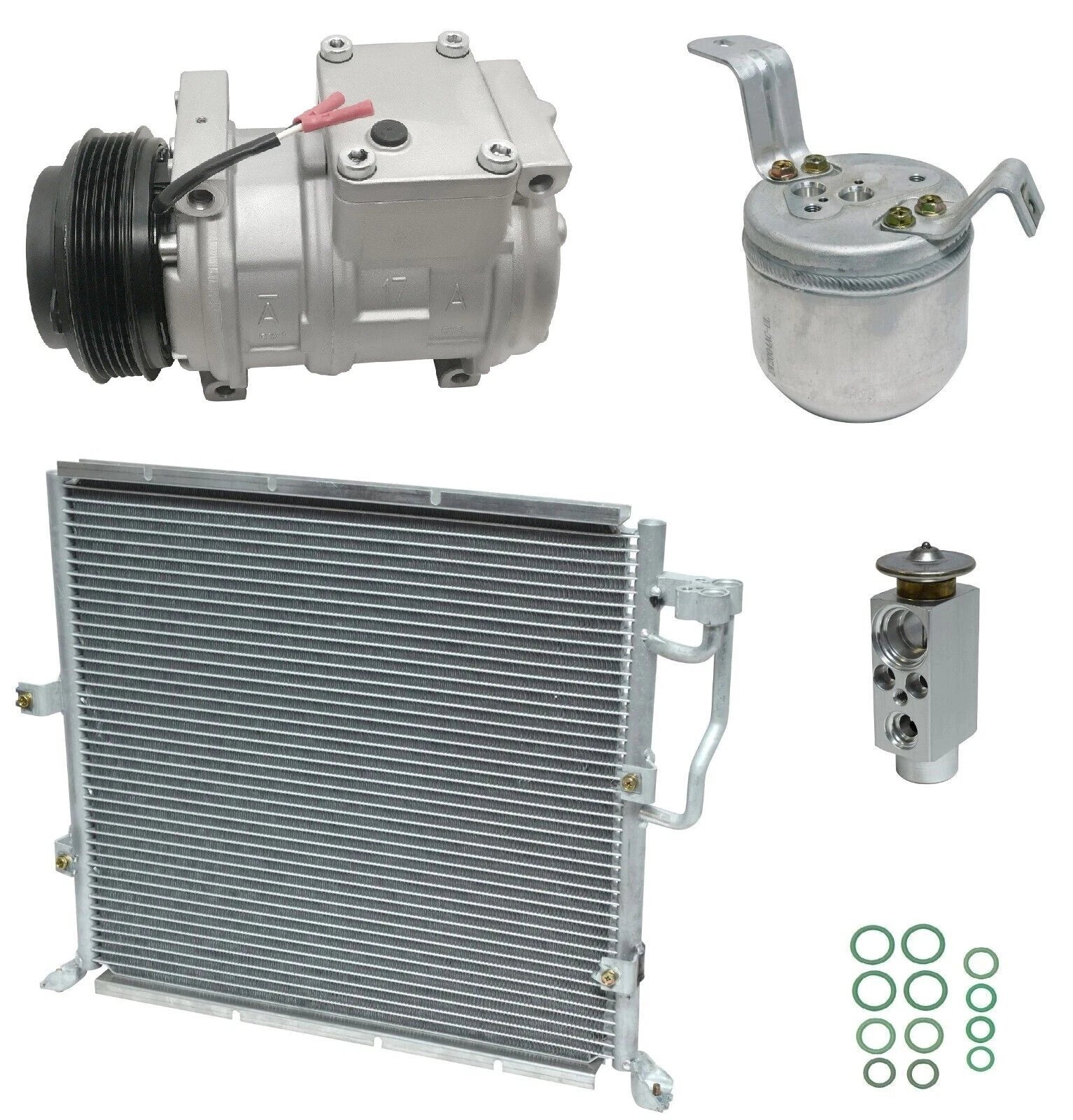 A C Compressor Kit W Condenser Replacement for BMW 323is 2.5L (1998–1999)