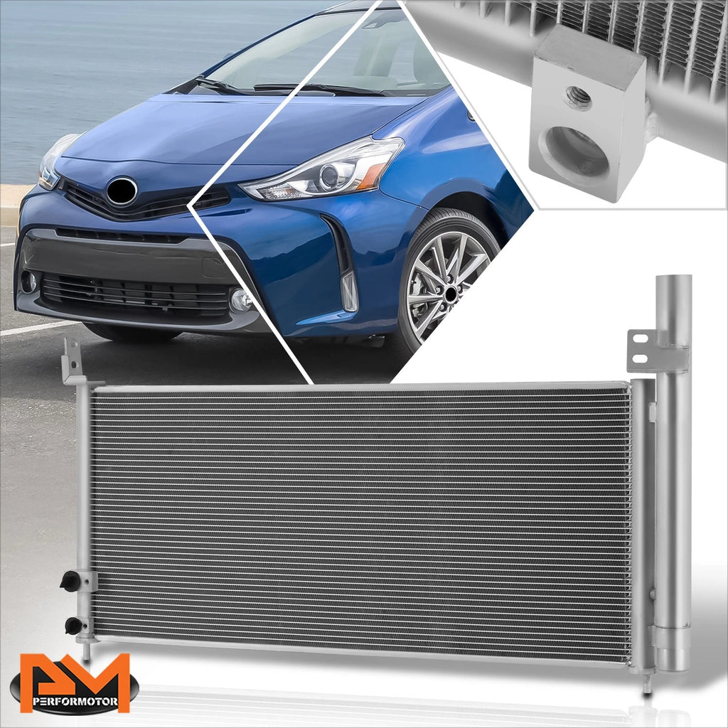 A/C Condenser for Toyota Prius V (2012–2017) Aluminum Core Replacement