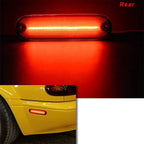 4x Smoked LED Side Marker Lights for Mazda MX-5 Miata (1990-2005)