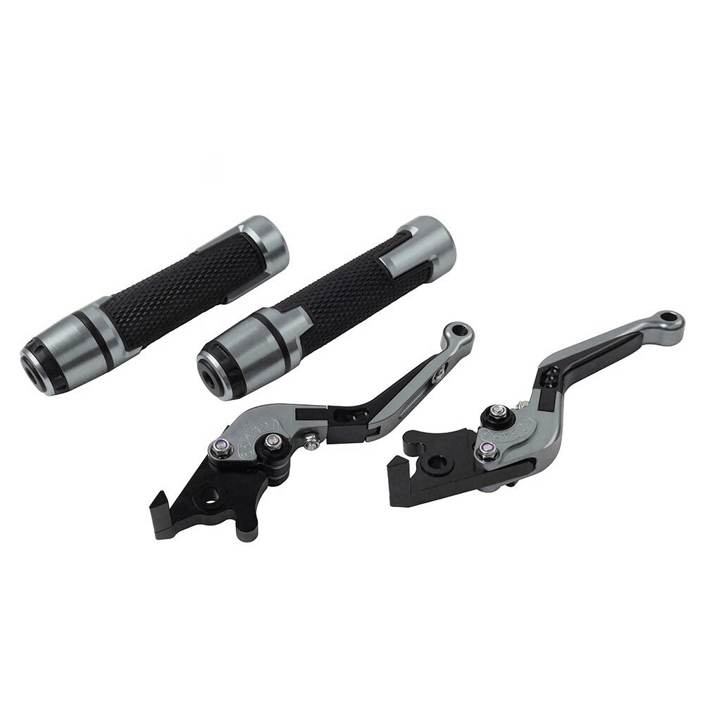 Brake Clutch Levers Handlebar Grip Set for Suzuki GSXR600/750 (2006–2020)