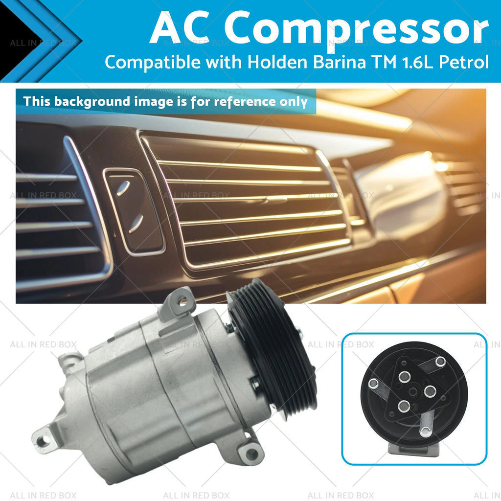 AC Compressor for Holden Barina TM 1.6L Petrol F16D4 (2011–2018)