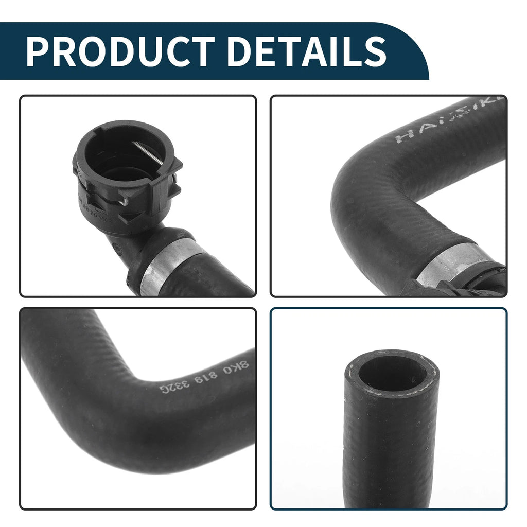 Radiator Hose Heating Water Pipe for Audi A4 (2014) No. 8K0819332G Rubber