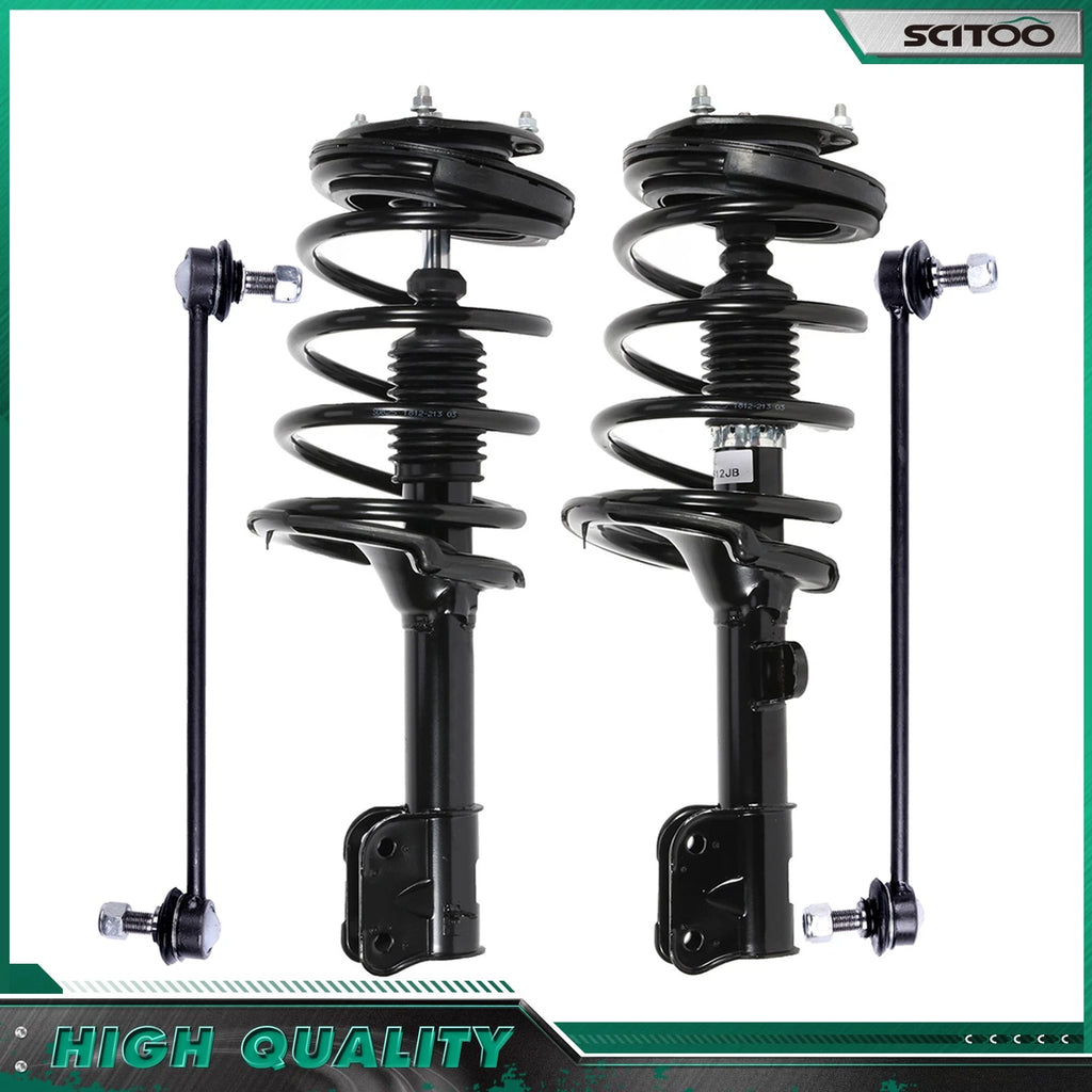 Front Complete Struts w/ Springs for Hyundai Santa Fe (2007–2009)