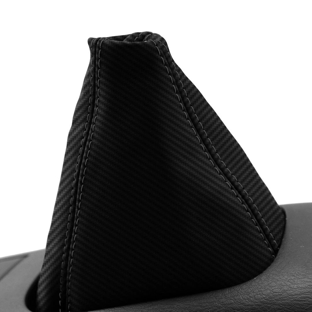 Manual Shift Boot Cover for Honda Prelude (1997–2001) Carbon Fiber Black