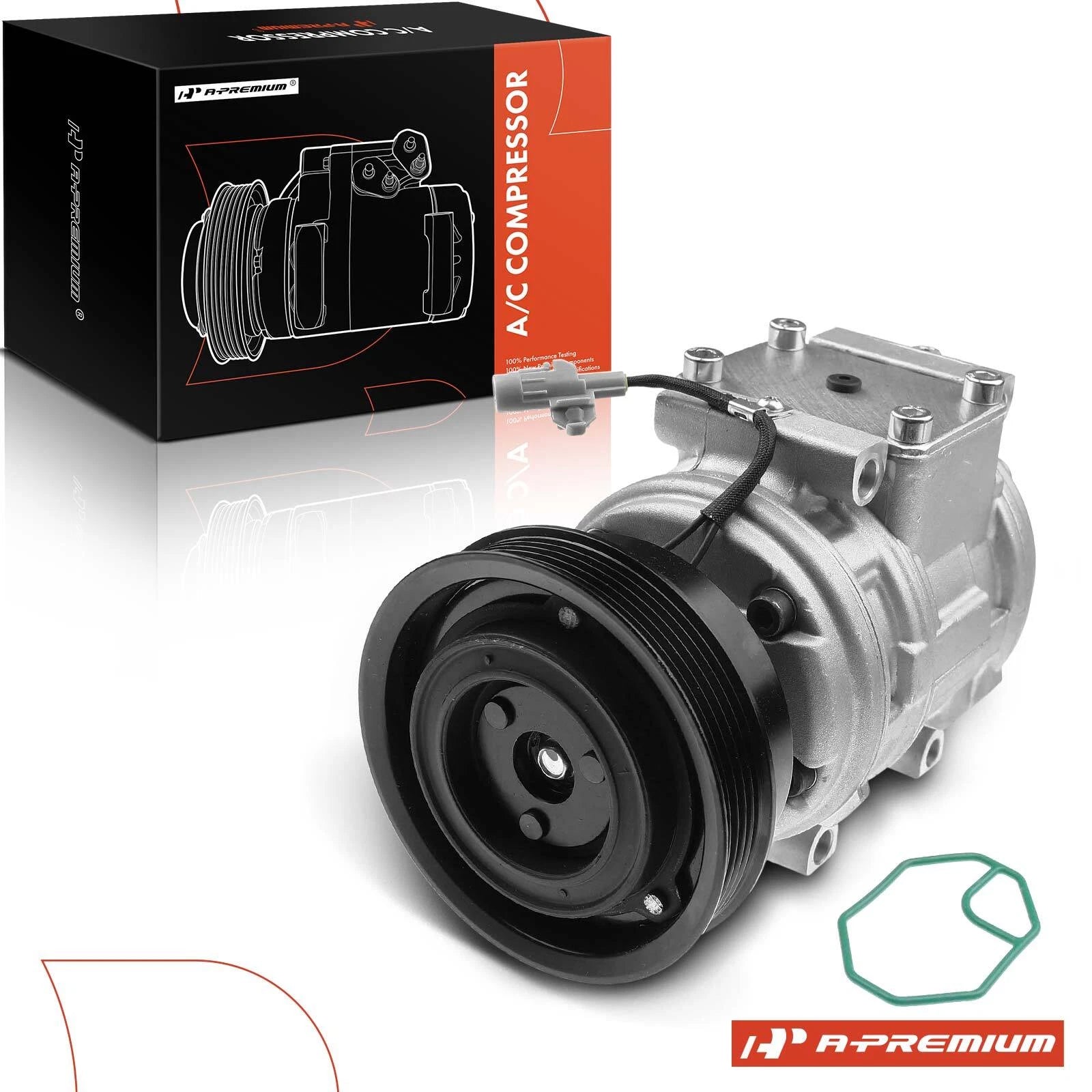 A/C Compressor with Clutch for Toyota RAV4 (1998-2000) L4 2.0L Gas