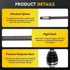 Front Passenger Side CV Axle Shaft for Lexus GS300 GS350 IS250 IS350
