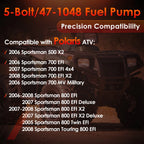 5-Bolt Fuel Pump Assembly for Polaris Sportsman 500 700 800 (2005–2008) 471048
