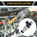 Fuel Injector for Toyota Tacoma (1995–2001) No. 23209-79085, 4 Holes, Blue