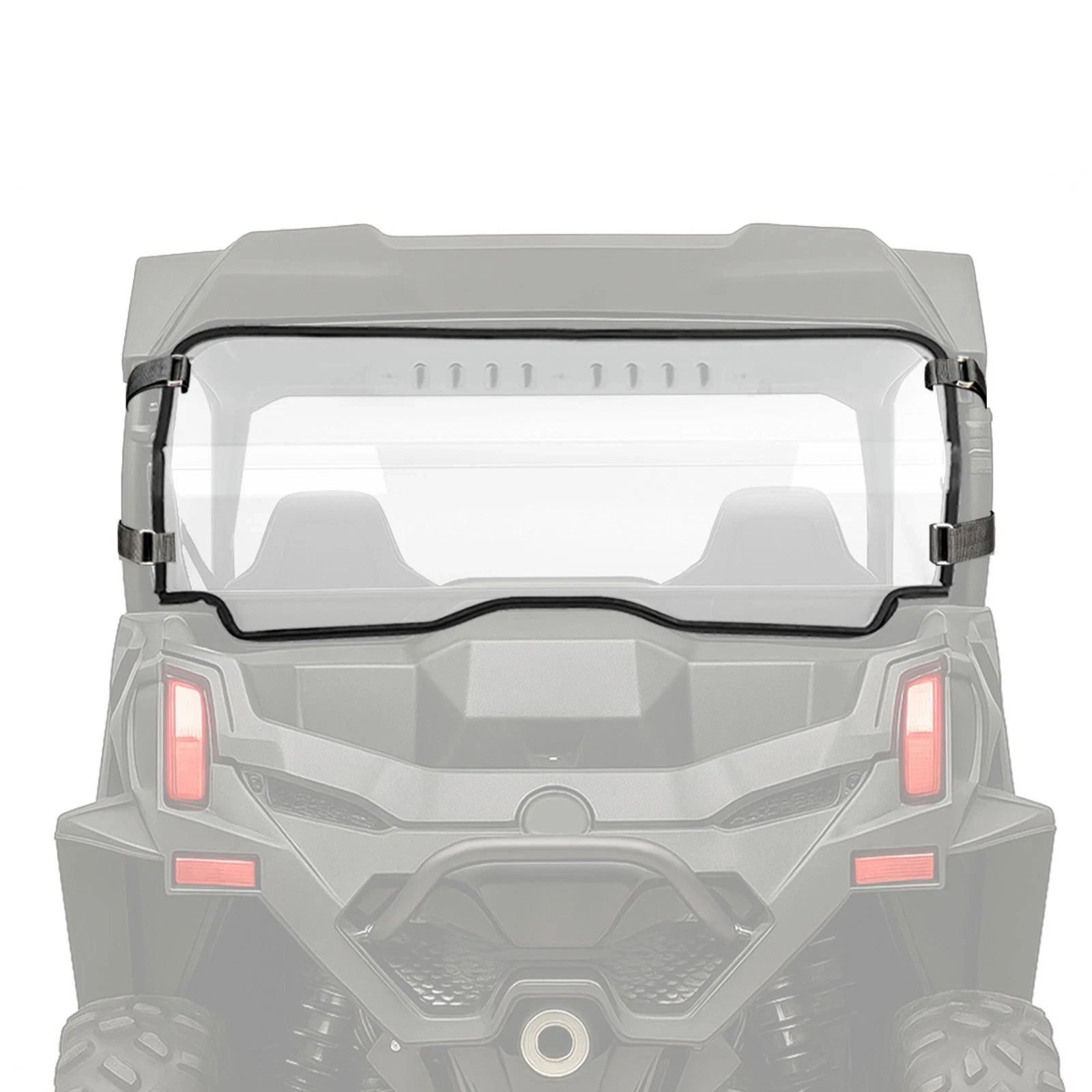 Clear Vented Rear Windshield for CFMOTO ZForce 950 Sport/Trail & 800 Trail (2023–2025)