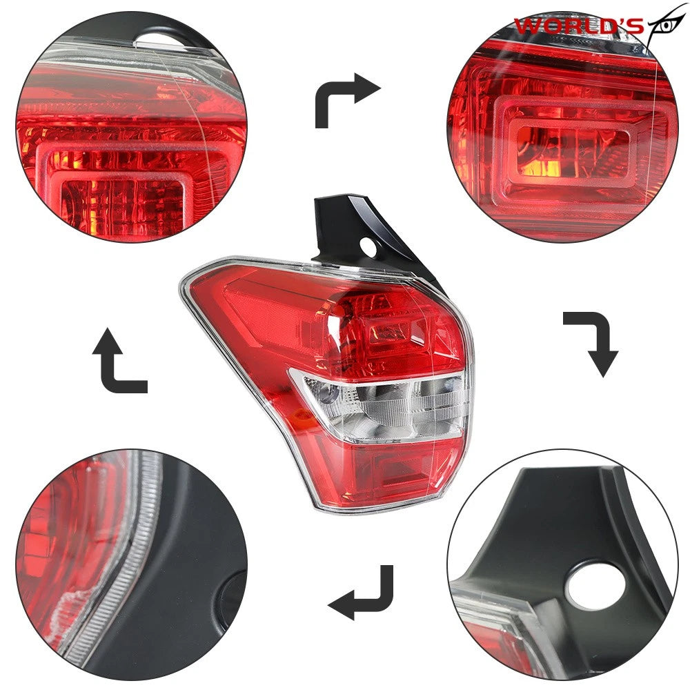 Rear Tail Lights for Subaru Forester (2014–2016) Driver Left Side