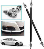 2X Adjustable Front Bumper Lip Splitter Strut Rod for Universal Fit