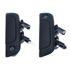2 x Front Left & Right Outer Door Handle Black for Suzuki Baleno (1995–2002)