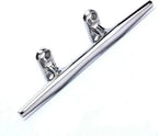 Set of 4 Stainless Steel 4-Inch Open Base Cleats for Marine Hardware