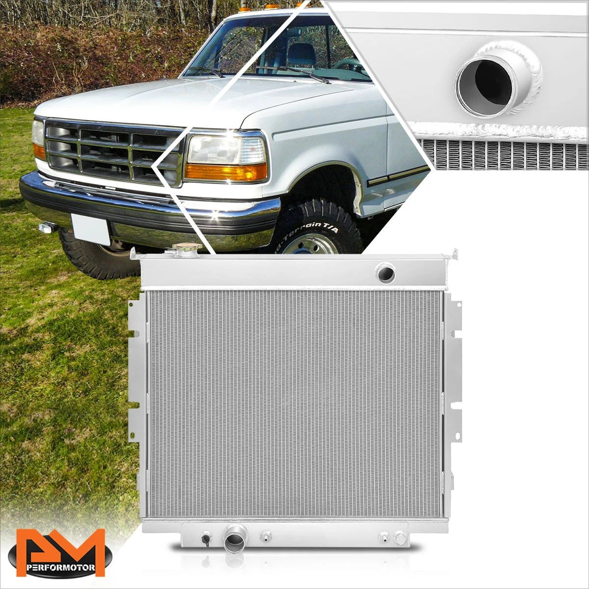 Aluminum Radiator for Silverado/Sierra 1500 (2014–2016)