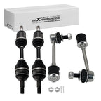 Set of 4 CV Axle Shaft & Front Sway Bar Link for Toyota Tacoma (2005–2015)