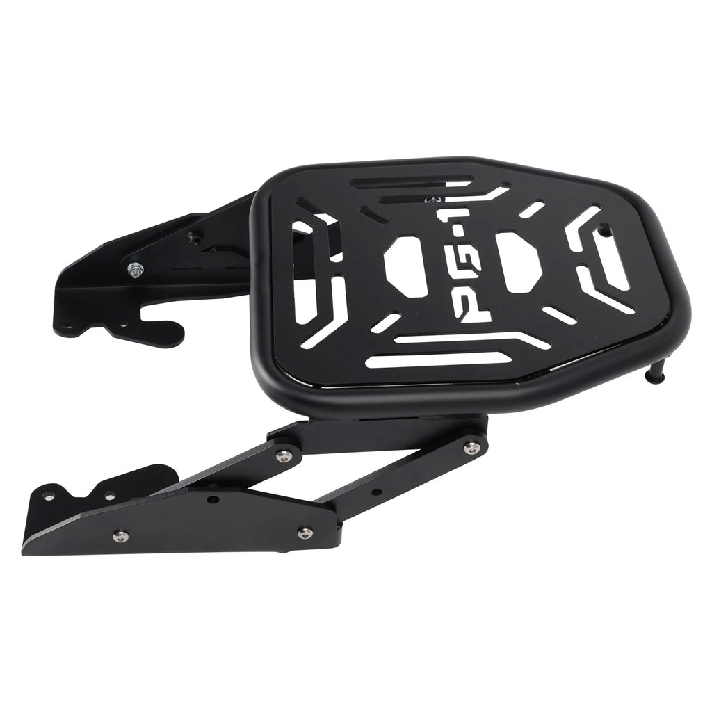 Black Slide Carrier Foldable Luggage Rack for Yamaha PG-1 (2023–2025)