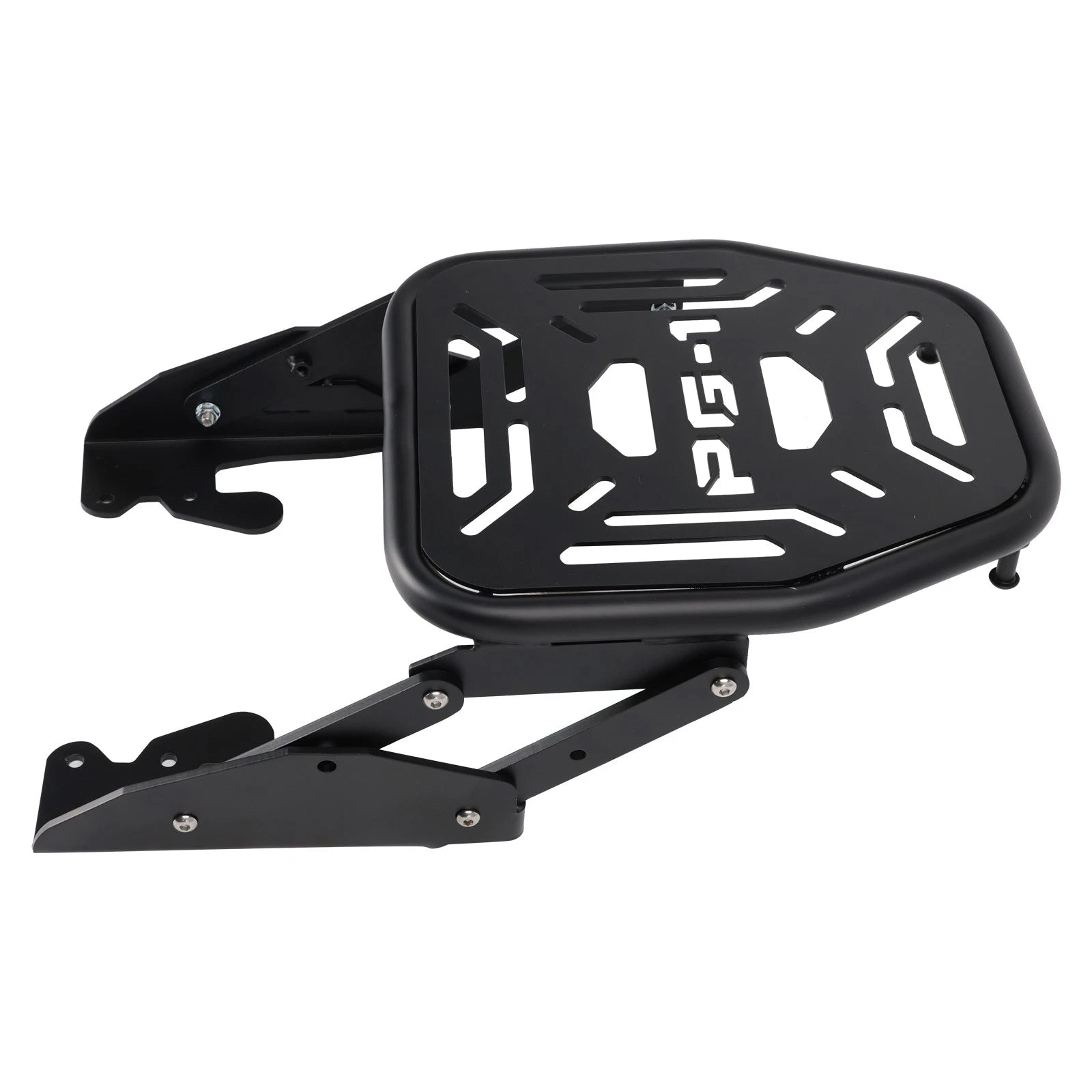 Black Slide Carrier Foldable Luggage Rack for Yamaha PG-1 (2023–2025)