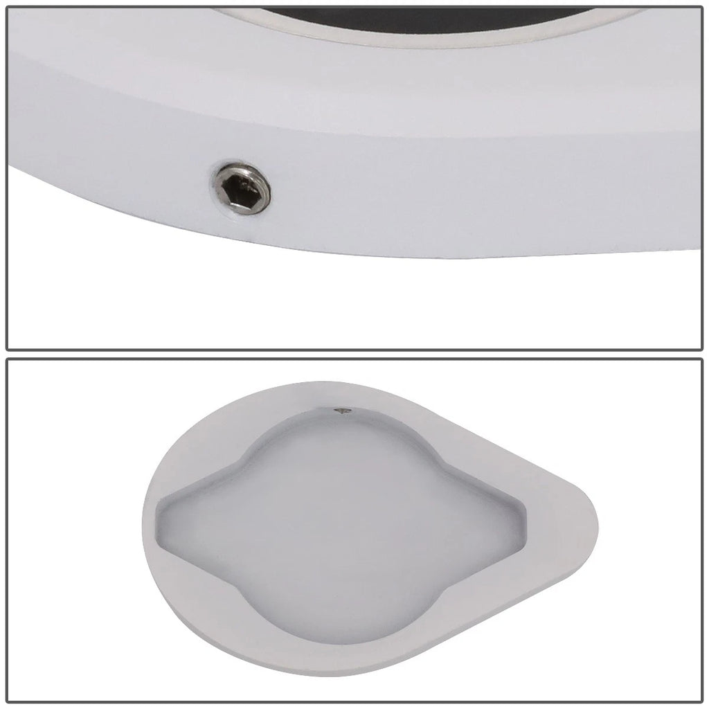 NRG Innovations RDC-100WT Aluminum Radiator Cap Cover for Universal (2000–2023)