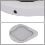 NRG Innovations RDC-100WT Aluminum Radiator Cap Cover for Universal (2000–2023)