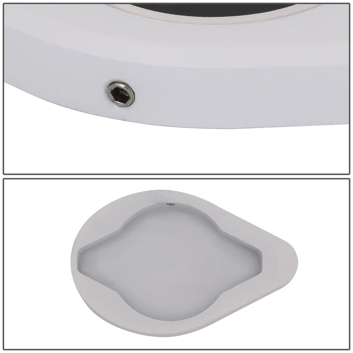 NRG Innovations RDC-100WT Aluminum Radiator Cap Cover for Universal (2000–2023)