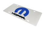 3D Premium Mopar M Logo Emblem Mirror Plate for Dodge Charger (2015–2023)