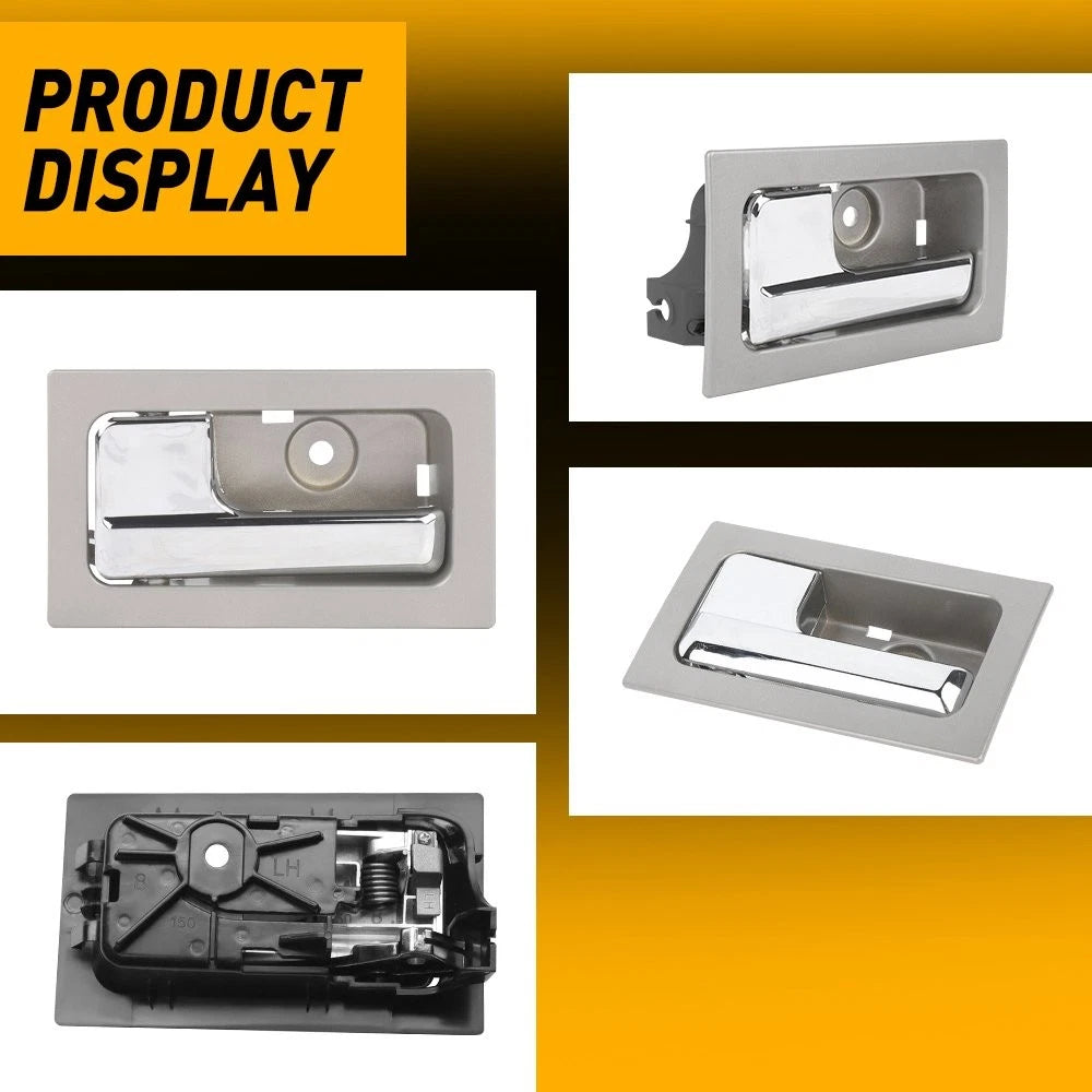 Interior Door Handle LH Driver Side Platinum Chrome for F150 (2009–2014) EPY