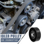 Drive Belt Idler Pulley 2528637100 for Hyundai Sonata (2002–2005)