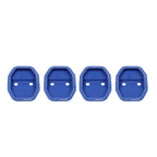 Blue Door Lock Protective Covers for BMW F40, G20, Benz C-Class, Maserati