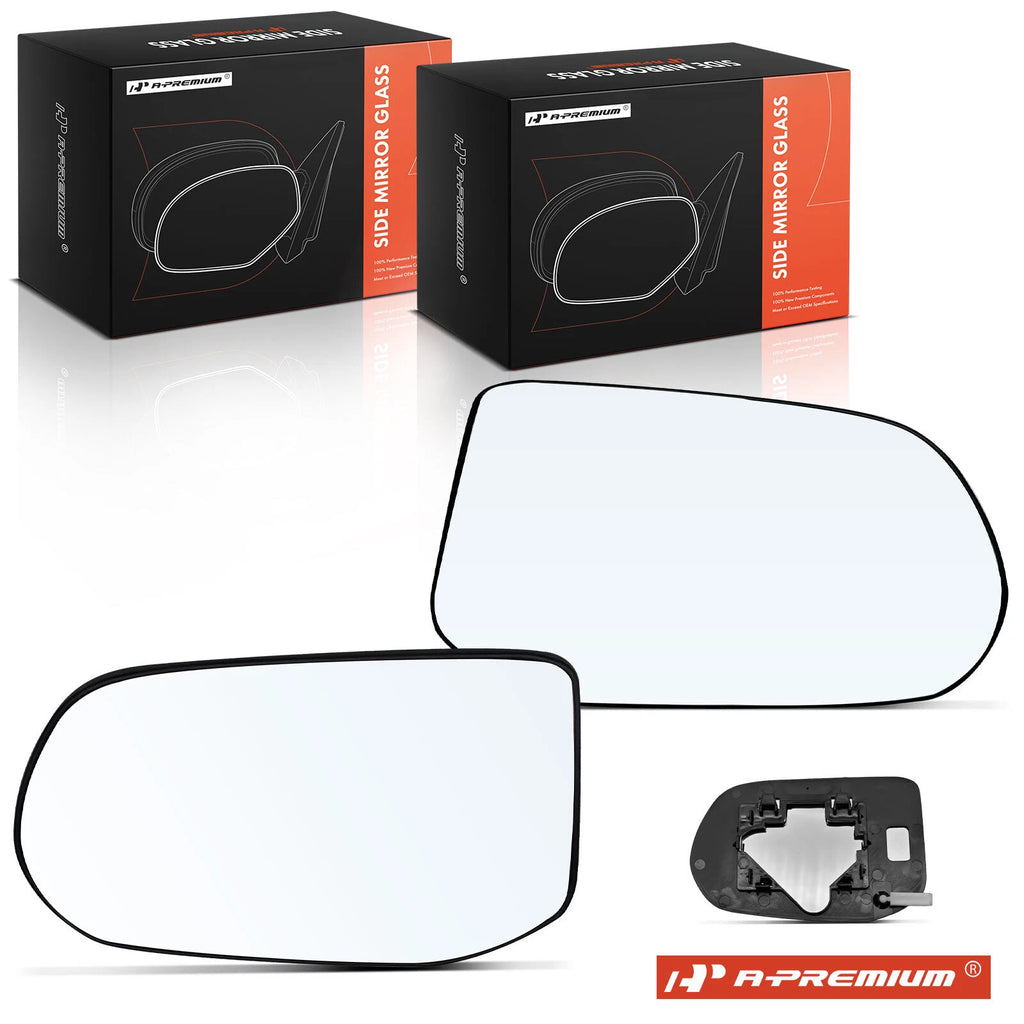 Pair Manual Mirror Glass for Honda Civic (2006–2011)
